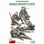 Немецкая пехота на отдыхе