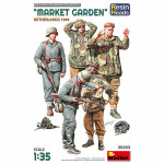 Военная операция "Market Garden". Нидерланды 1944 год, с дополнительными деталями (4 головы фигур из