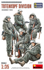 Моторизованная пехота "Тотенкопф". Харьков 1943 год, с дополнительными деталями (4 головы фигур из с