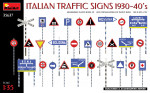 Итальянские дорожные знаки 1930-40-х годов