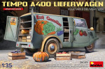 Трехколесный немецкий грузовик Tempo A400 Lieferwagen доставки овощей