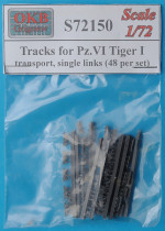 Траки для танка Pz.VI Tiger I, транспортные, 48 шт.