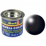 Краска Revell эмалевая, № 302 (черная шелковисто-матовая)