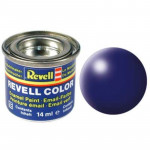 Краска Revell эмалевая, № 350 (синяя-Люфтганза шелковисто-матовая)