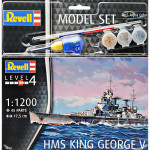 Подарочный набор с моделью корабля Его Величества "Кинг Джордж V"