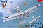 Германский биплан-бомбардировщик Gotha G.IV