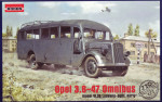 Немецкий штабной автобус Opel Blitz Omnibus W39