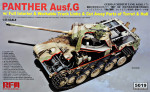Немецкий средний танк Пантера Ausf.G с полным интерьером и вырезанными деталями