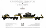 Советский средний танк Т-55АМВ и седельный тягач КрАЗ-260В