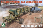 Подвесной кран 16 тонн Strabokran, 1944-1945рр. производства и тягач Hanomag ss100