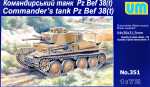 Командирский танк Pz. Bef. 38(t)
