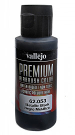 Краска акрил-полиуретановая "Premium Color", металлик черный