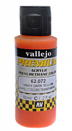 Краска акрил-полиуретановая "Premium Color", темно-желтый Candy