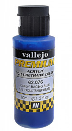 Краска акрил-полиуретановая "Premium Color", гоночный синий Candy