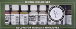 Набор красок "Model Color" строительство (6 красок, 2 смывки)