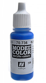 Краска акриловая "Model Color" 209 синий флуоресцентный