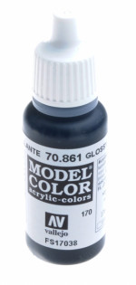 Краска акриловая "Model Color" 170 глянцевый черный