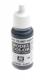 Краска акриловая "Model Color" 164 серо-синий темный