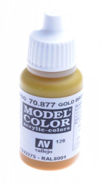 Краска акриловая "Model Color" 126 золотисто-коричневый