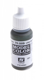 Краска акриловая "Model Color" 091 США тускло-коричневый