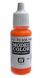 Краска акриловая "Model Color" 185 оранжево-прозрачный