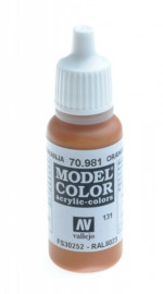 Краска акриловая "Model Color" 131 оранжево-коричневый