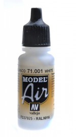 Краска акриловая "Model Air" белый