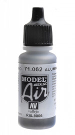 Краска акриловая "Model Air" аллюминевый