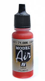 Краска акриловая "Model Air" светло-красный