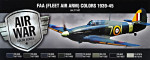Набор красок "Model Air" FAA (Fleet Air Arm) Colors 1939-1945 г., 8 шт