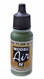 Краска акриловая "Model Air" интерьерный серо-зеленый