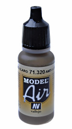Краска акриловая "Model Air" АМТ-1 светло-серый, коричневый