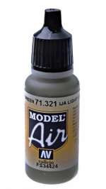 Краска акриловая "Model Air" IJA светло-серый, зеленый