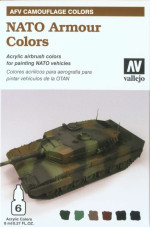 Набор красок "Цветовая модуляция бронетехники НАТО"