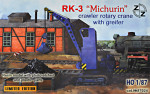 ZZ87024 PK-3 Michurin crawler rotary crane with greifer